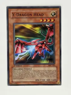 Y-Dragon Head MFC-005 Magician's Force Super Rare 1st Edition LP - Image 1