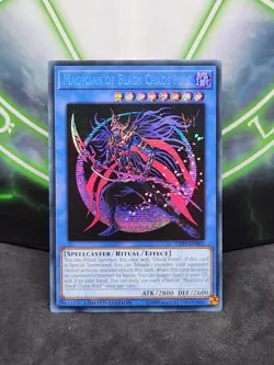 Yugioh Magician of Black Chaos Max TN19-EN002 Secret Rare NM - Image 1