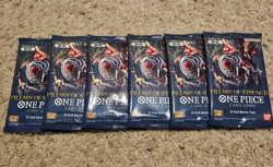 6x One Piece TCG - OP-03 Sealed Booster Packs Pillars Of Strength English - Image 1