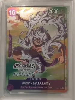 PSA 10 One Piece Monkey.D.Luffy P-041 (2024 Offline Regional Finalist) - Image 2