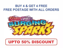 Pokemon - Surging Sparks - Reverse Holo - Pick Your Card - Buy 4 Get 4 Free - Image 1