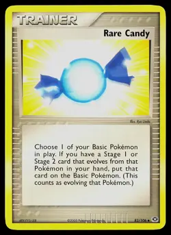 Pokemon Card - Rare Candy Emerald 83/106 Uncommon - Image 1