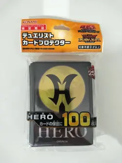 Yu-Gi-Oh! Hero Card Protector 100 Pieces 1 Sleeve - Image 1