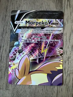 Morpeko V-Union 4 Card Set SWSH287 SWSH288 SWSH289 SWSH290 Promo Set LP-NM - Image 4