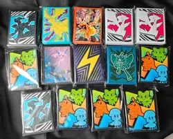 Lot Of 14 Pokemon TCG ETB Card Soft Penny Sleeves Sealed - Image 1