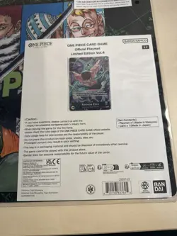 One Piece Card Game: Official Playmat - Limited Edition Vol.4 Sealed + Promo - Image 5