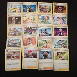 20 Female Trainer Supporter Card Lot Mix English Pokemon TCG NM/M No Holos - Image 2
