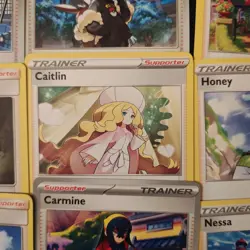 20 Female Trainer Supporter Card Lot Mix English Pokemon TCG NM/M No Holos - Image 4