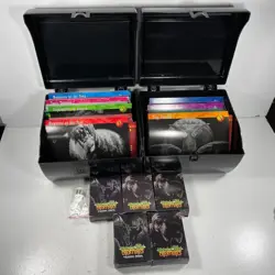 Weird n Wild Creatures Large LOT Info Cards & Trading Cards w/ 2 Cases - Image 1