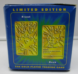 Pokemon Burger King 23k Gold Plated Card TOGEPI - Image 3