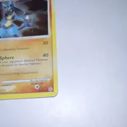 Pokemon Lucario 90 HP Holo Rare Diamond & Pearl Stage 1 6/130 TCG Card - Image 4