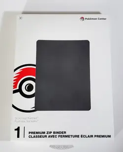 🚦Pokemon Center TCG Scorching Charizard Preminum Zip Card Binder - Excl -New! - Image 1