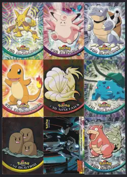 Pokemon Topps Bundle x22 Cards Blastoise Ninetales Charmander Bulbasuar Slowbro - Image 1