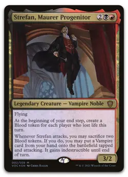 Strefan, Maurer Progenitor #2 (NM) Crimson Vow VOC Magic MTG - Image 1