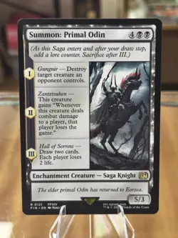 Summon: Primal Odin Final Fantasy Regular Free Shipping! - Image 1