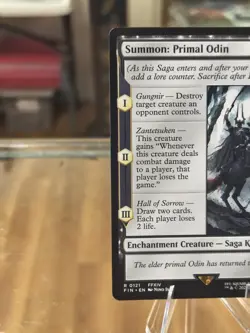 Summon: Primal Odin Final Fantasy Regular Free Shipping! - Image 5