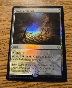Caves of Koilos Dominaria United Foil Rare NM MTG MAGIC THE GATHERING - Image 1