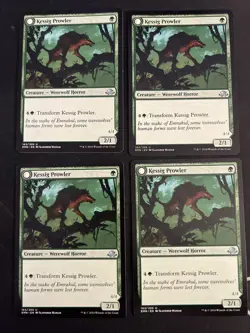 4x Kessig Prowler (163) Eldritch Moon LP MTG Magic the Gathering x4 Playset MKE - Image 1