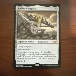 Wizards Magic: The Gathering Kaldra Compleat Mythic Artifact Equipment Modern H… - Image 1