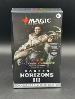 Magic The Gathering Graveyard Overdrive Modern Horizons III Commander Deck - New - Image 1