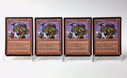 (4) MTG Mogg Bombers Stronghold Vintage 1998 Magic: The Gathering MP - Image 1