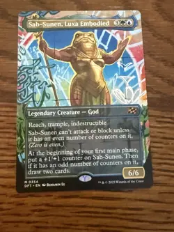 DDcards 🇨🇦 Mtg Magic Aetherdrift Showcase Sab-Sunen Luxa Embodied - Image 1