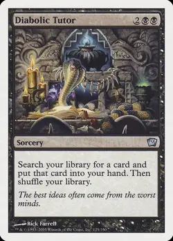 Diabolic Tutor (EX) Demonic Tutor alternative MTG Discount: 5+ Magic Singles - Image 1