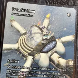 Luca Stadium #0063 Borderless Regular MTG Final Fantasy NM - Image 2