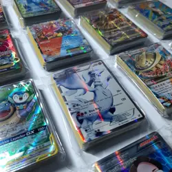 Huge Pokemon Card Collection Lot - Rares Holos - Guaranteed Ultra Rare! EX/GX/V! - Image 3