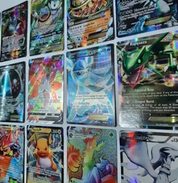 Huge Pokemon Card Collection Lot - Rares Holos - Guaranteed Ultra Rare! EX/GX/V! - Image 4