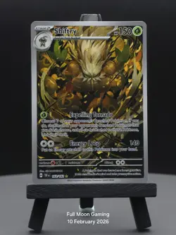 Shiftry 163/162 Illustration Rare | Temporal Forces | Pokemon NM - Image 1