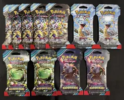 Pokemon TCG Scarlet & Violet Booster Pack Lot Of 11. New Sealed. - Image 1