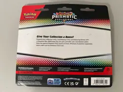 Pokemon TCG Prismatic Evolutions: 2 Pack Blister New Factory Sealed SHIPS NOW - Image 2