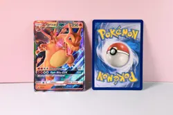 Pokemon Lot x2 Charizard GX Sun & Moon Promo SM211 Hidden Fates Ultra Rare 9/68 - Image 2