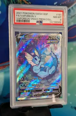 Multiple Lot PSA Pokemon Slabs - Vaporeon, Jolteon, Gengar - Image 3