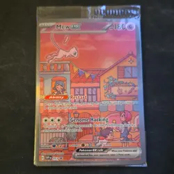Pokemon TCG Mew EX Scarlet & Violet Promo Holo 180 HP Basic 053 English sealed - Image 1