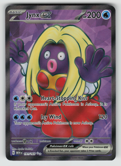 Jynx ex Pokemon Scarlet & Violet 151 191/165 Full Art Ultra Rare NM - Image 1