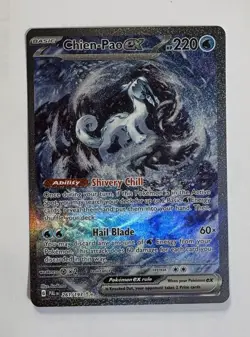 Chien-Pao ex - 261/193 - Pokemon Paldea Evolved Special Illustration Rare NM - Image 1