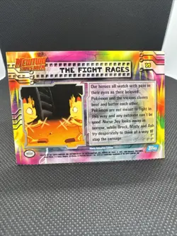 Pokemon TCG The Fight Rages Pokemon Topps Mewtwo Strikes Back 35 LP Charizard - Image 2