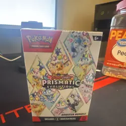 Pokemon Prismatic Evolutions TCG Booster Bundle Box 6 Packs Eevee Umbreon Espeon - Image 1