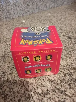 23k Gold Pokemon Poliwhirl 1999 Burger King New Sealed - Image 3