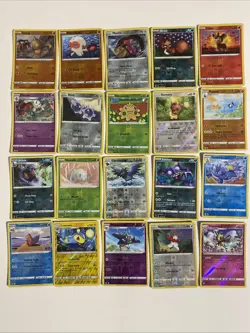 Pokemon Reverse Holo Lot Of 60 - Image 1