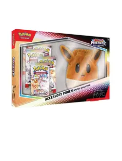 Pokemon SV8.5 Prismatic Evolutions Accessory Pouch Collection - Image 1