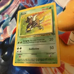 Pokemon TCG Pinsir Jungle 9/64 Holo Unlimited Holo Rare - Image 3