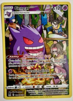 Pokemon TCG: Gengar Lost Origin Trainer Gallery Full Art TG06/TG30 NM Condition - Image 1