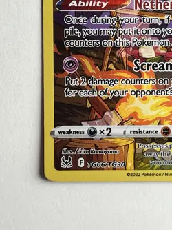 Pokemon TCG: Gengar Lost Origin Trainer Gallery Full Art TG06/TG30 NM Condition - Image 4