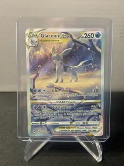 Pokemon Crown Zenith Galarian Gallery Glaceon VSTAR GG40/GG70 Mint - Image 1