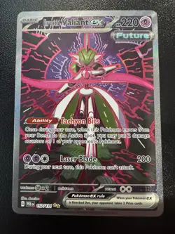 Pokemon TCG Iron Valiant ex Special Illustration Rare Holo 157/131 English - Image 1