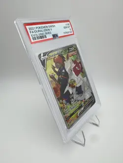 2021 POKEMON EVOLVING SKIES DURALUDON V FULL ART #198 PSA 10 GEM MINT - Image 3