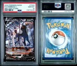 Pokemon TCG Umbreon V Full Art Brilliant Stars TG22/TG30 PSA 10 - Image 3